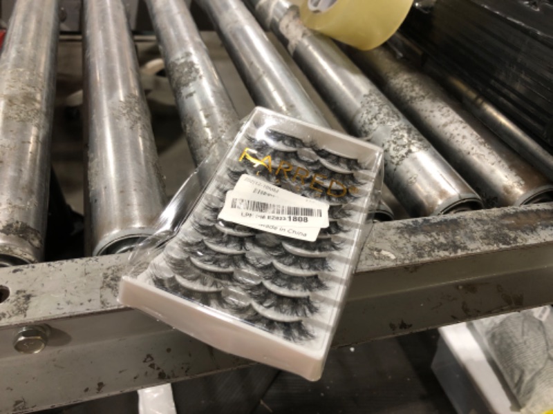 Photo 1 of FARRED Wispy Lashes Fluffy Eyelashes False Eye Lash Strips 10 Pairs Doll Eye Mink Eyelash Wispies Pestañas Natural Look