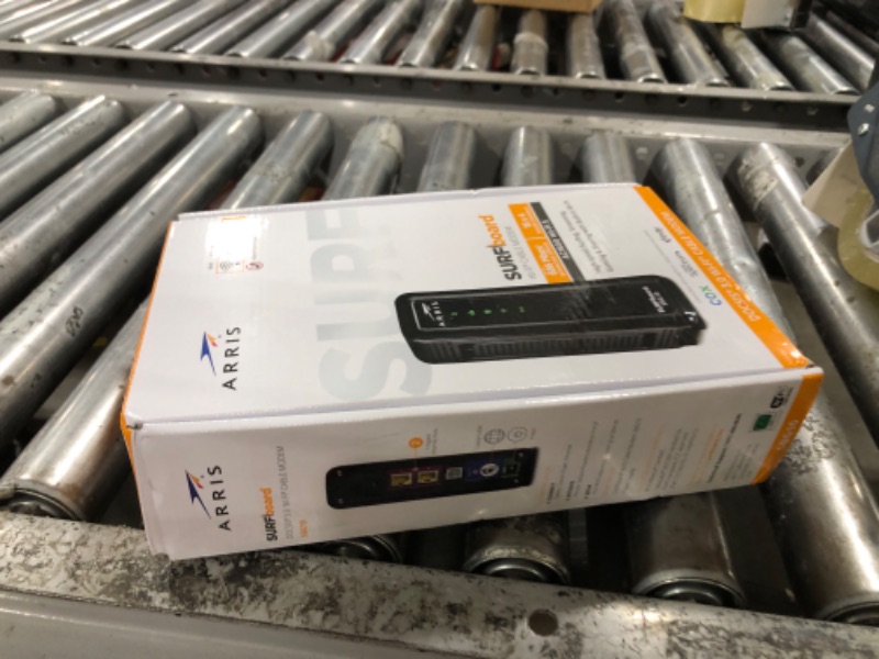 Photo 1 of ARRIS (SBG10) - Cable Modem Router Combo - DOCSIS 3.0 16 x 4 Gigabit & AC1600 WiFi, For Comcast Xfinity, Cox, check with ISP for compatibility [Not for Spectrum] 400 Mbps Max Internet Speeds