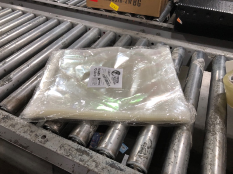 Photo 1 of Spartan Industrial - 11" X 14" (100 Count) Crystal Clear Resealable Cello Poly Bags for Packaging, Clothing & T Shirts - Self Seal & Reinforced