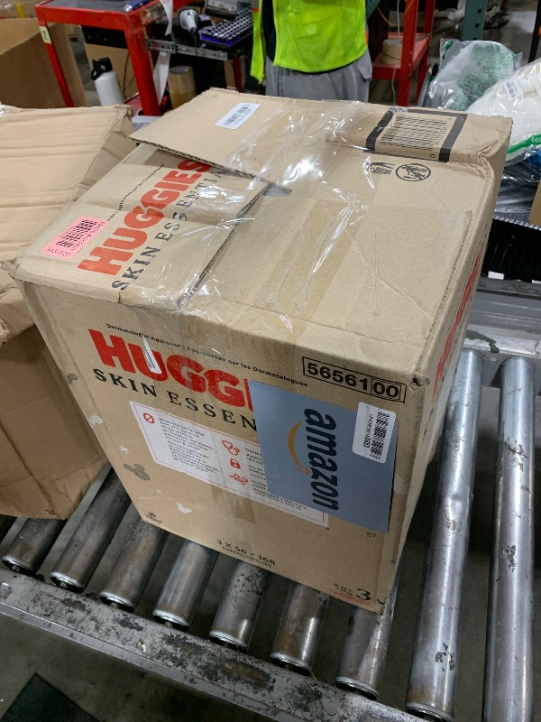 Photo 1 of Huggies Size 3 Diapers, Skin Essentials Baby Diapers, Size 3 (16-28 lbs), 168 Count (3 Packs of 56), Packaging May Vary