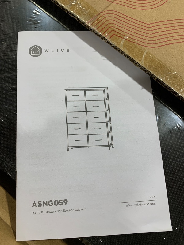 Photo 1 of Dresser for Bedroom, Storage Organizer with 9 Drawers