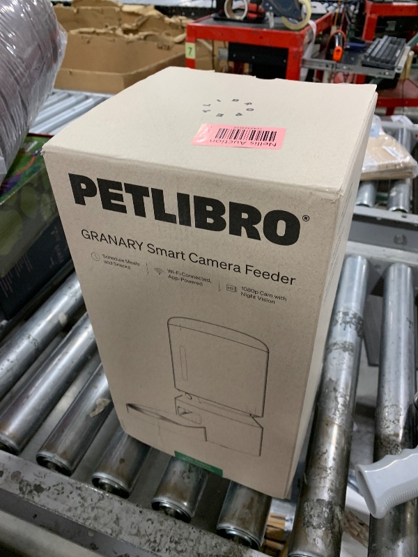 Photo 1 of PETLIBRO Automatic Cat Feeder, Automatic Dog Feeder with Freshness Preservation, 5L Timed Cat Feeders for Dry Food, Up to 6 Meals Per Day, Granary Pet Feeder for Cats/Dogs
