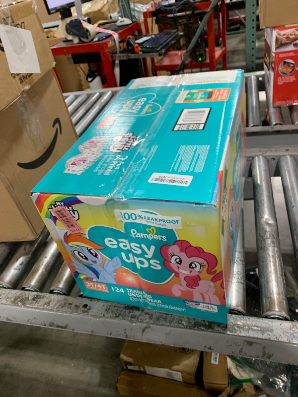 Photo 1 of Pampers Training Pants - Easy Ups Girls & Boys - Size 3T-4T, 124 Count, My Little Pony Potty Underwear (Packaging May Vary)