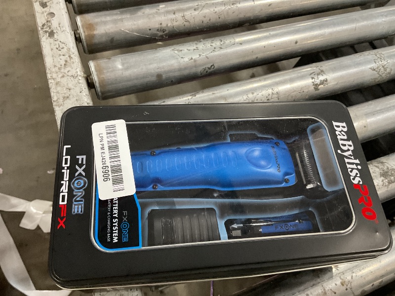 Photo 1 of BaBylissPRO® FXONE LO-PROFX Limited Edition Black & Blue Clipper