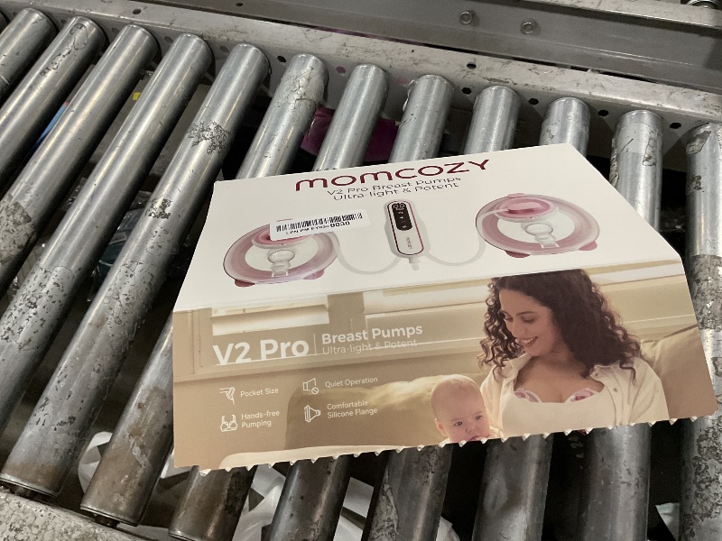 Photo 1 of Momcozy Breast Pump V2 Pro Ultra-Lightweight, Hands-Free & Portable Wearable Pump with Upgraded Integrated DoubleFit Flange, Quiet & Leak-Proof Electric Pump, 3 Modes|9 Levels, 17/19/21/24mm