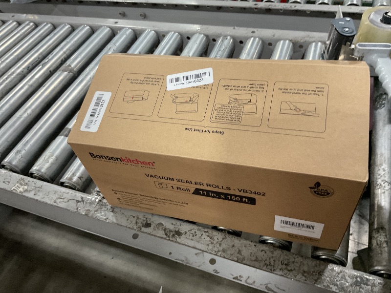 Photo 1 of [2025 New] Bonsenkitchen 11” x 150’ Vacuum Sealer Bags Rolls with Cutter for Food Storage, Commercial Grade, BPA Free, Great for Meal Prep and Sous Vide Cooking