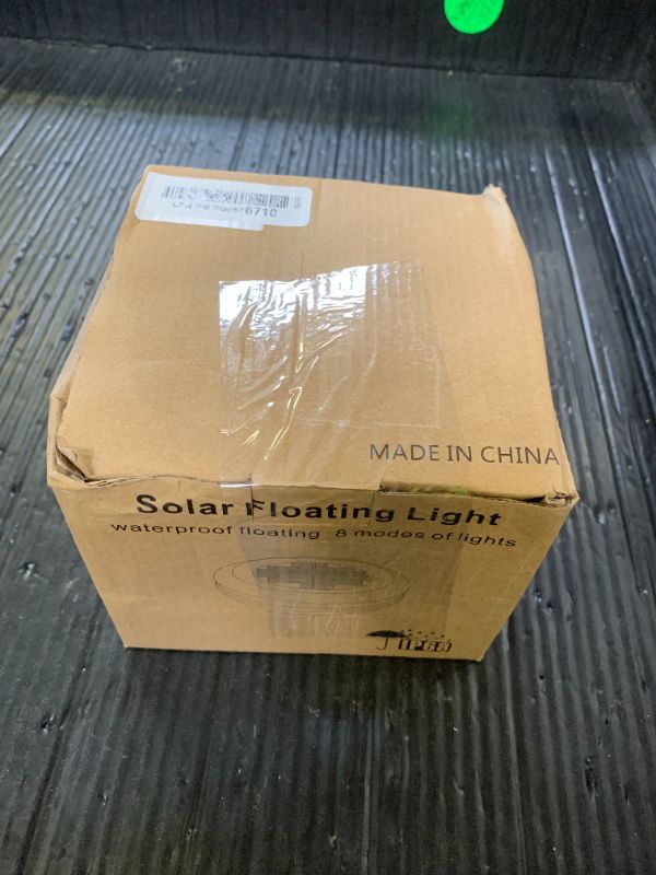 Photo 1 of Solar Floating Pool Lights, Dynamic RGB Lighting Effects, IP68 Waterproof That Float, Upper and Lower Pool Garden Lights Decor for Outdoor Above Ground 2 Pack