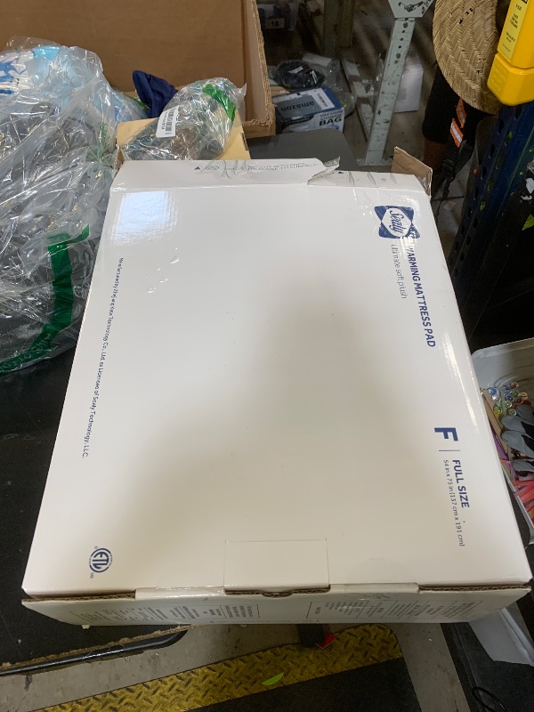 Photo 1 of Sealy Heated Mattress Pad Full Size with Plush Top, Coral Fleece Electric Bed Warmer Single Controller, 10 Heat Settings & Auto Off 1-12 Hours, Fit Up to 15" Deep Pocket, Machine Washable 54"x75"