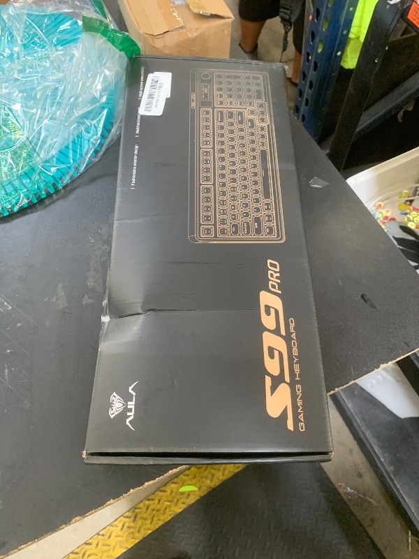 Photo 1 of SEE NOTES……AULA S99 Pro Gaming Keyboard, Cute Creamy Keyboard with Number Pad Smart Screen, Tri-Mode Bluetooth/2.4G/USB-C Computer Keyboards, Media Knob Custom RGB Backlit Feel for MAC Xbox PC Gamer - Purple