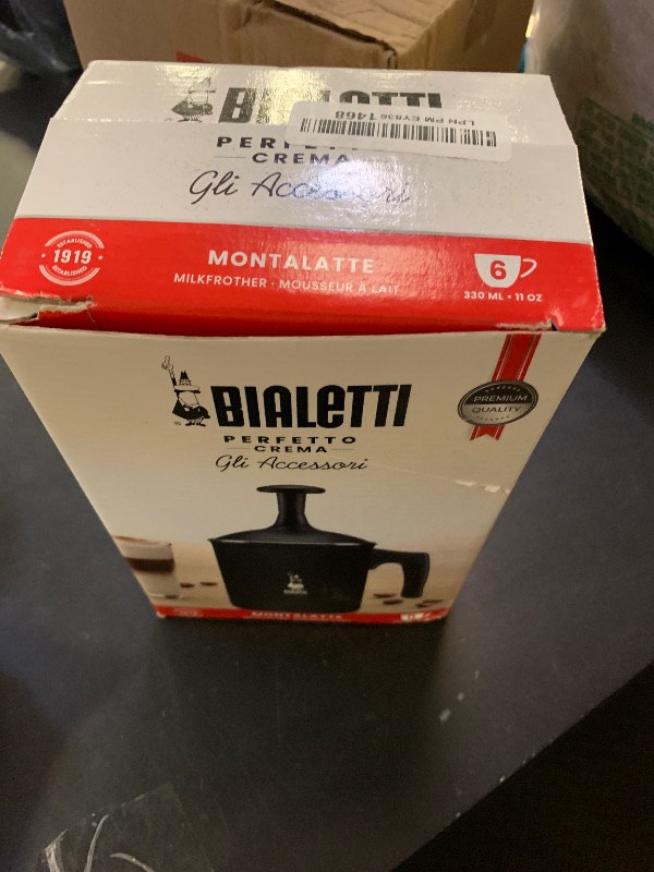 Photo 1 of Bialetti 00AGR395 Tutto Crema Milk Frother, Black