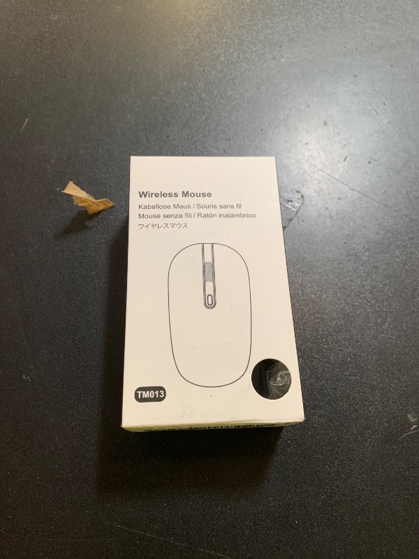 Photo 1 of cimetech Type C Wireless Mouse, USB C Mice 2.4G Silent Cordless with Type C Receiver, Portable Computer Mouse for Laptop, Notebook, MacBook Pro Air, Windows, Linux - Ambidextrous Black