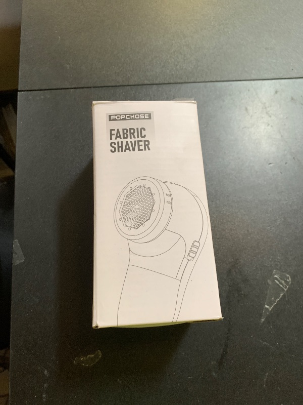 Photo 1 of POPCHOSE Fabric Shaver, Lint Remover for Clothes, Electric Lint Shaver with 6-leaf Blades, Sweater Shavers to Remove Pilling for Clothing, Couch, Furniture, Fuzz, Lint Ball, Pillings, USB Rechargeable