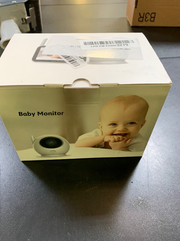 Photo 1 of Swokely WiFi Baby Monitor with Camera and Audio-4.3in LCD Display Video Monitor with 720P Camera, 2.4GHz FHSS, 2-Way Talk, Temperature Detection, Night Vision, 8 Lullaby, 300m Range, 2000mAh Battery