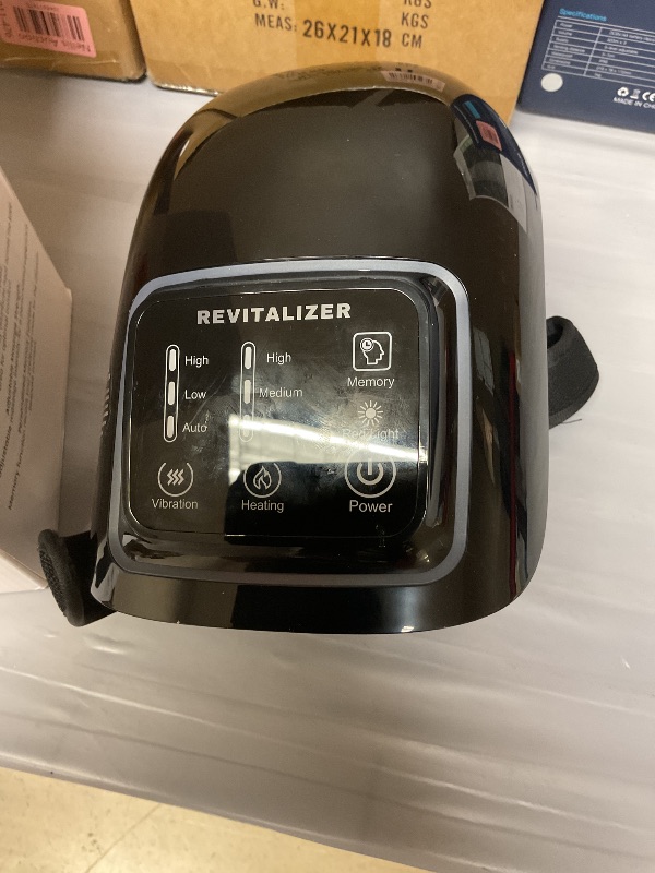 Photo 1 of FORTHiQ Knee Massager Pro+ with Heat, Red Light and Vibration, 6-in-1, Dual-Wavelength - Cordless, Portable, Adjustable Straps, Easy to Use, Saves Your Settings, FSA or HSA Eligible