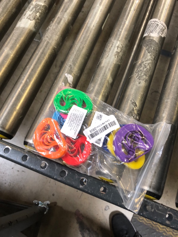 Photo 1 of Gejoy 48 Pcs Paw Print Rubber Bracelets Multicolor Dog Paw Print Silicone Wristband for Birthday Party Supplies Dog Party Favors, 8 Colors