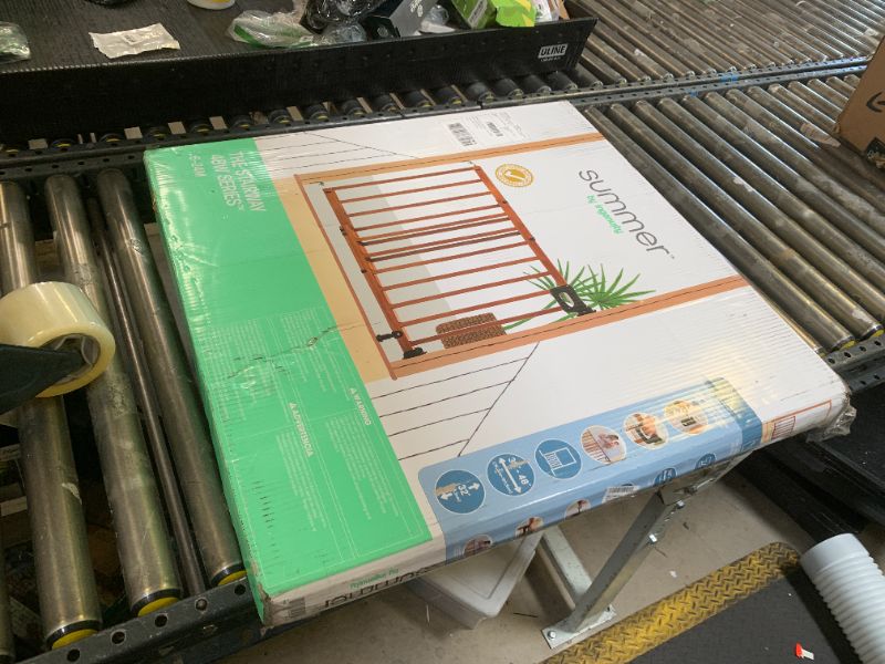 Photo 1 of Ingenuity Deluxe Stairway Simple to Secure Wood Gate