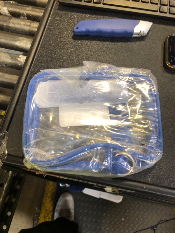 Photo 1 of PACKISM Clear Purses for Women Stadium - Clear Bag Stadium Approved Crossbody Bag Adjustable Shoulder Strap for Concerts Sports Festivals Events Game Day, Mini Blue