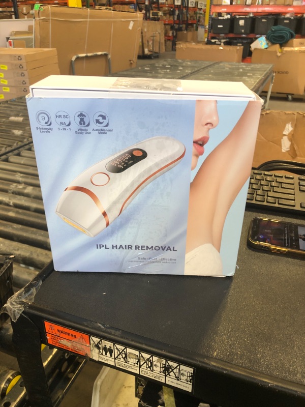 Photo 1 of AMOTAOS Laser Hair Removal for Women and Men, Ice Cooling 3-In-1 IPL Hair Removal Device, Safe At-home Long-lasting Hair Regrowth Reduction, Suitable for Face, Armpits, Bikini Line, Legs