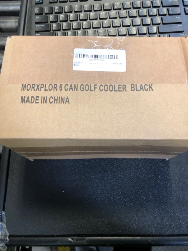 Photo 1 of MORXPLOR Golf Cooler Bag - 6 Can Insulated Beer Sleeve Soft Cooler,Golf Cart Accessories,Golf Club Bag Accessories