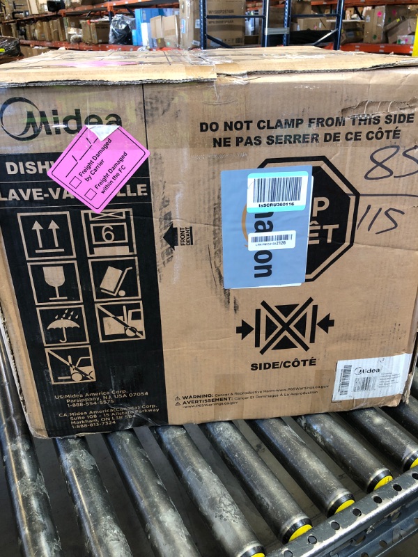 Photo 1 of Midea MDC22P2ASS Countertop, Portable Place Settings & 6+2 Washing Cycles. Energy Star Dishwasher, Dish Washer for Dorm, RV& Apartment, Sliver, Silver