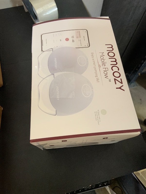 Photo 1 of Momcozy Breast Pump Hands Free Upgraded Mobile Flow | M9, App Discreet Control with Personalized Multi-Modes & 15 Levels, Wearable Breast Pump 24mm, 2 Pack Gray