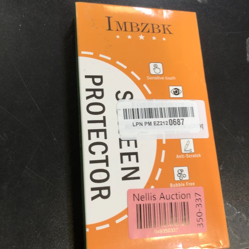 Photo 1 of IMBZBK Privacy Screen Protector for iPhone 16 Pro Max Tempered Glass Accessories with Camera Lens Protector, Anti Spy Case Friendly [3+3 Pack]