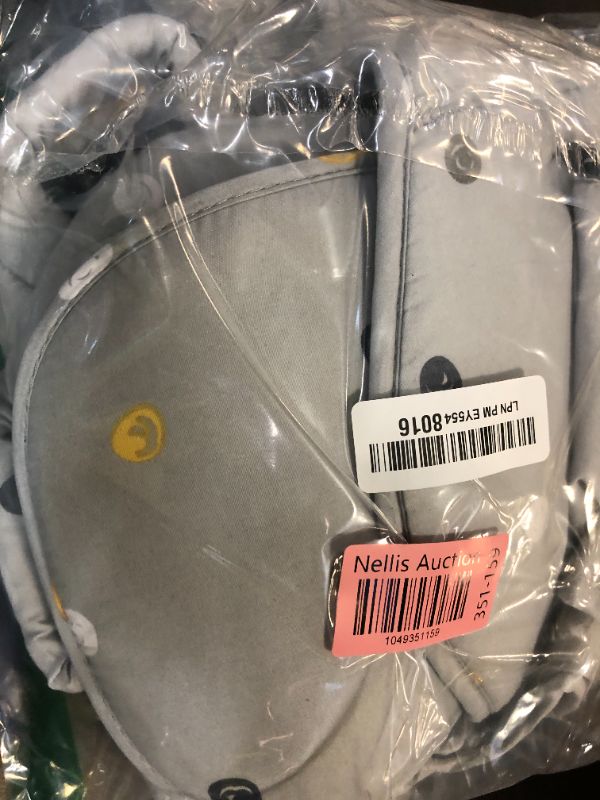 Photo 1 of 4-in-1 Baby Carrier Newborn to Toddler, Soft Baby Wrap Carrier for Newborn,Shoulder Strap Grid Breathable Infant Sling,Carrier Toddler Carrier Baby Wraps Carrier forGirl and Boy 8-45 lbs?Grey?