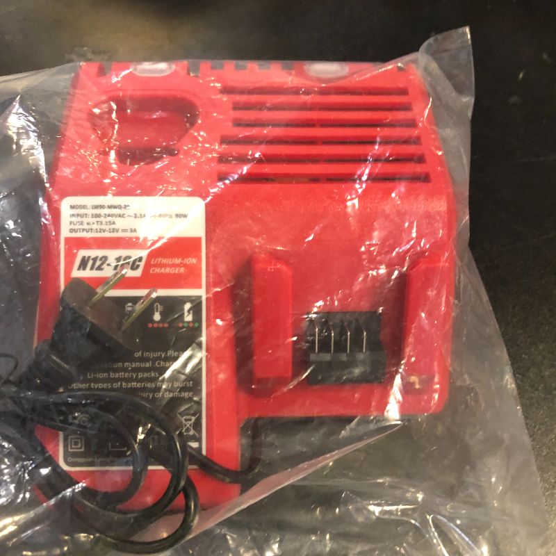 Photo 1 of Replacement Charger for MK12 & for MK18 Multi-Volatge Rapid Charger for 48-59-1812 MK 12 Volt and 18 Volt XC Lithium-Ion Battery 48-11-2420 48-11-1815 48-11-1840 48-11-1841 48-11-1850