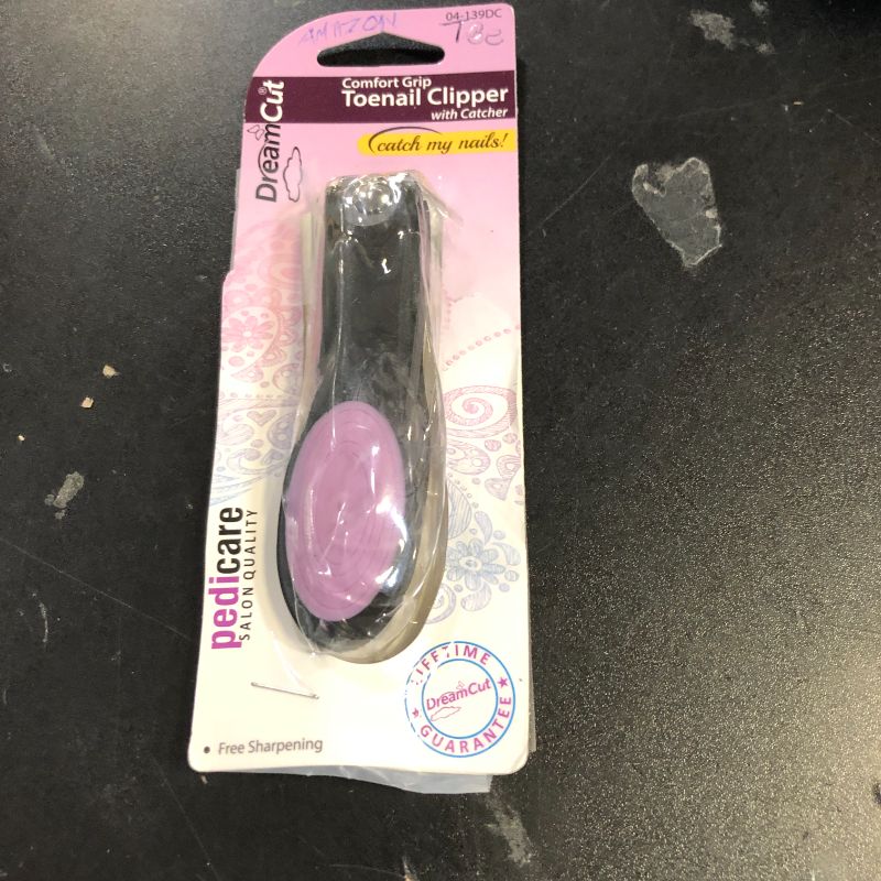 Photo 1 of Dream Cut Nail Clipper, Toenail Clippers, Chrome Plated, Stainless Steel, Sharp, Sturdy, Comfort Grip, Nail Catcher, for Men and Women, Nail Cutter, Trimmer