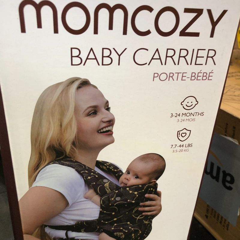 Photo 1 of Momcozy Baby Carrier - Ergonomic, Cozy and Lightweight Carrier for 7-44lbs, Effortless to Put On, Ideal for Hands-Free Parenting, Enhanced Lumbar Support, Purehug for Infant to Toddler, Starry Night