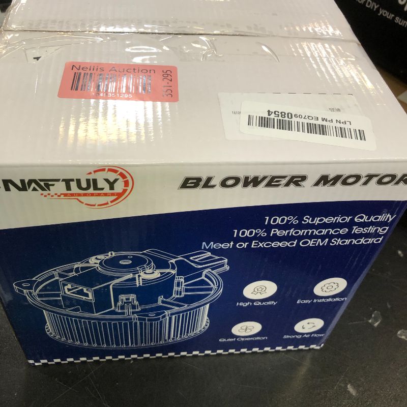 Photo 1 of A-NAFTULY AC Blower Motor Fan Replacement for 2003 2004 2005 2006 Chevy Silverado 1500 2500 Avalanche Suburban GMC Sierra Yukon Escalade - HVAC Heater Blower Motor, 700191, 89019320, 89019301