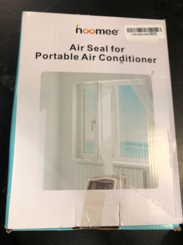 Photo 1 of HOOMEE 500CM(197") Universal Window Seal for Portable Air Conditioner and Tumble Dryer – Works with Every Mobile Air-Conditioning Unit