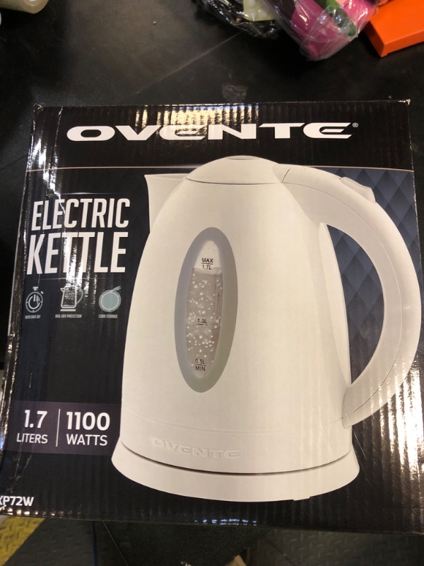 Photo 1 of Ovente 1.7 Litre Bpa Free Electric Kettle