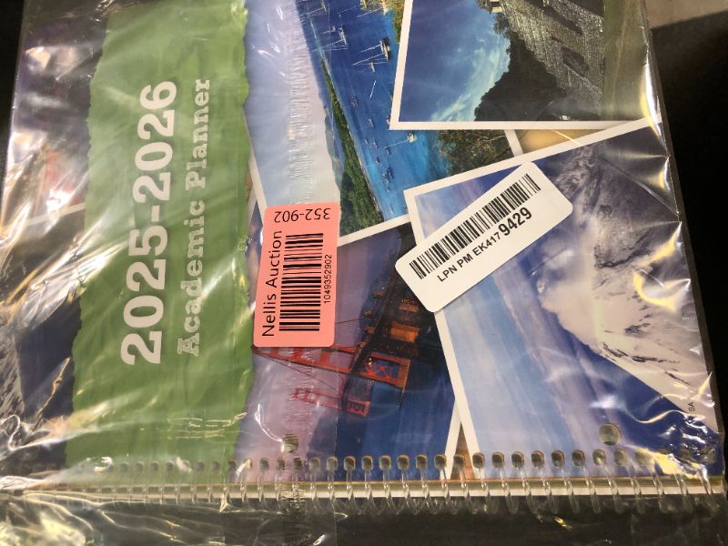 Photo 1 of Dated Middle High School Student Planner 2025-2026 Academic School Year, Large (8.5" by 11") Matrix Style Datebook with Sagamore Cover
