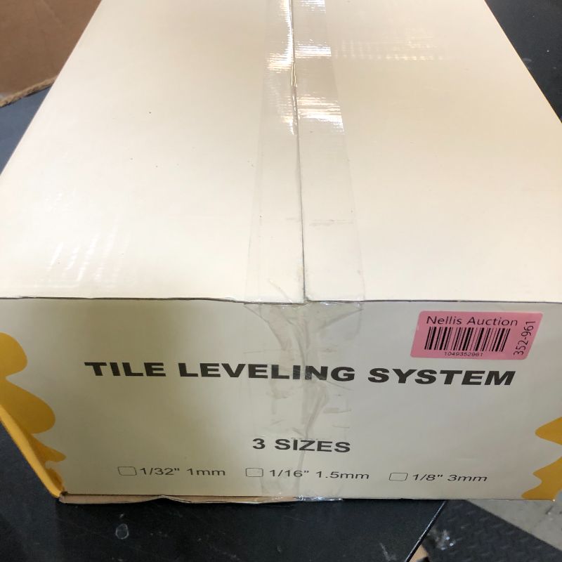 Photo 1 of Storystore Tile Leveling System Tiles Leveler Spacers, 4650-Piece Leveling Spacer Clips - 1/16 Inch Tile Spacers Lippage Free Tile and Stone Installation for PRO and DIY