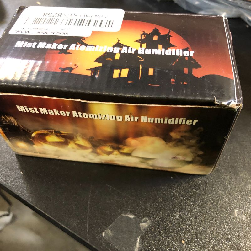 Photo 1 of AGPTEK Aluminum Mini Mist Maker Fogger Water Fountain Pond Fog Machine Atomizer, Perfect for Halloween, Christmas and Other Holidays