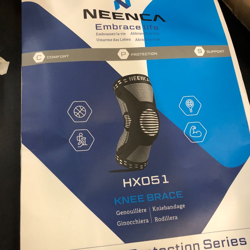 Photo 1 of NEENCA Professional Knee Brace for Pain Relief, Medical Knee Support with Patella Pad & Side Stabilizers, Compression Knee Sleeve for Meniscus Tear, ACL, Joint Pain, Runner, Workout - FSA/HSA Eligible
