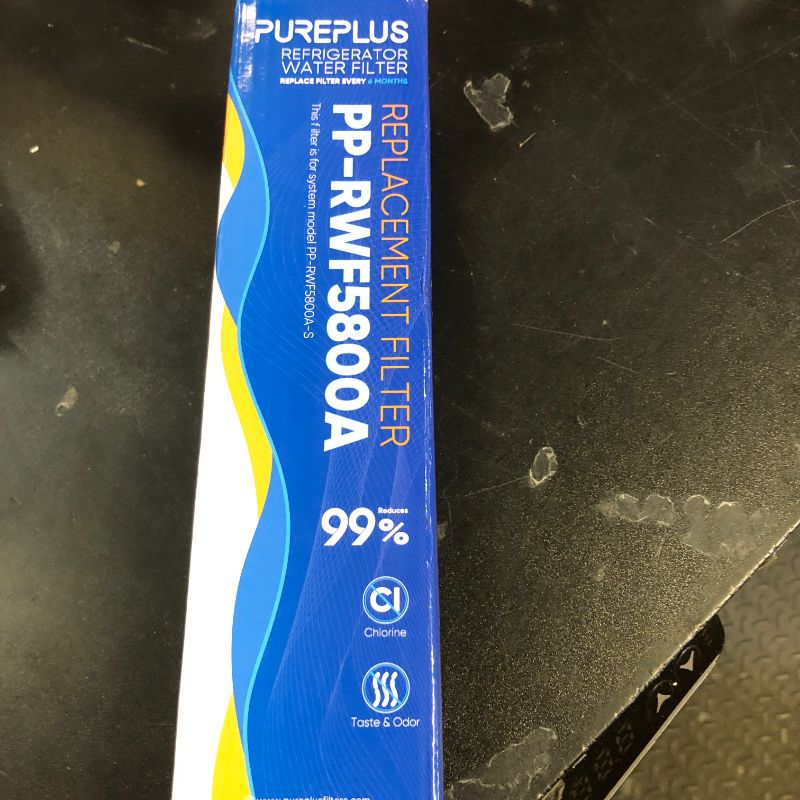 Photo 1 of PUREPLUS EPTWFU01 Refrigerator Water Filter, Compatible with Frigidaire EWF02, GP006, Pure Source Ultra II, RWF5800A, 3Pack