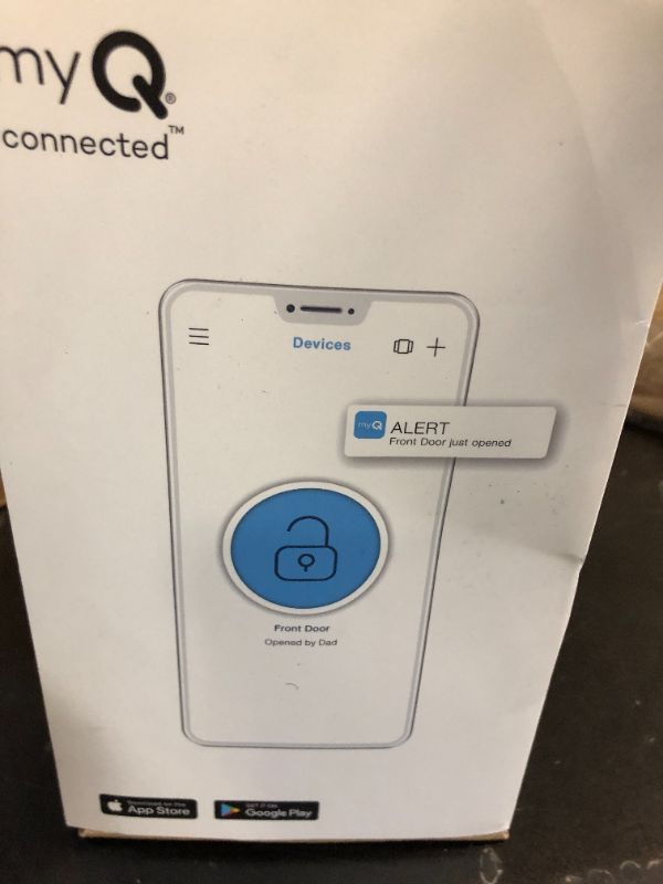 Photo 1 of Yale | LiftMaster Smart Lock with Touchscreen Deadbolt- Works with myQ App & Key by Amazon in-Garage Delivery when paired with Smart Garage Hub (sold separately), Satin Nickel