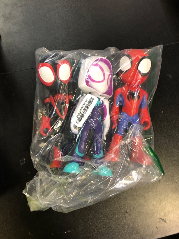 Photo 1 of Spidey and his Amazing Friends Supersized Hero Multipack, 3 Large Action Figures, Marvel Preschool Super Hero Toy, Ages 3 and Up, 9 Inches (Amazon Exclusive)