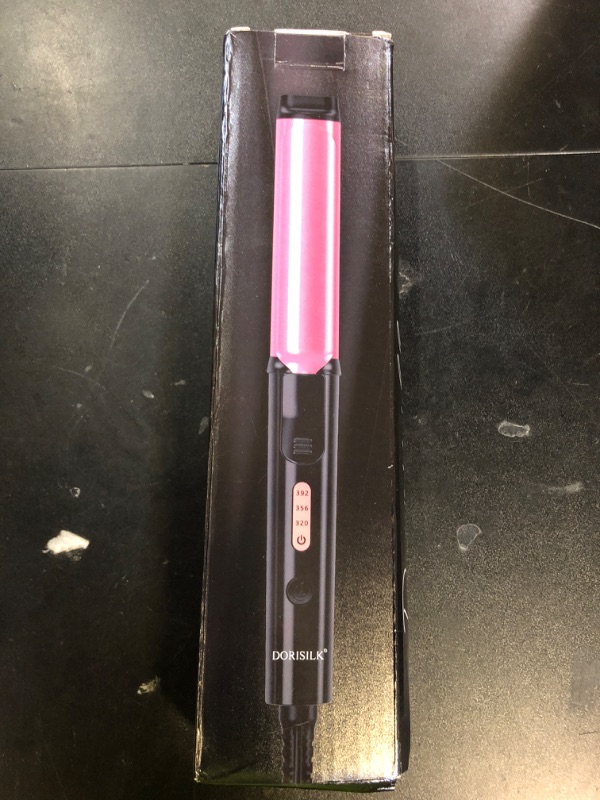 Photo 1 of DORISILK Small Barrel Curling Iron for Short and Medium Hair?1 Inch Mini Curling Wand Travel Size?Dual Voltage Curling Iron for European and International Voltage