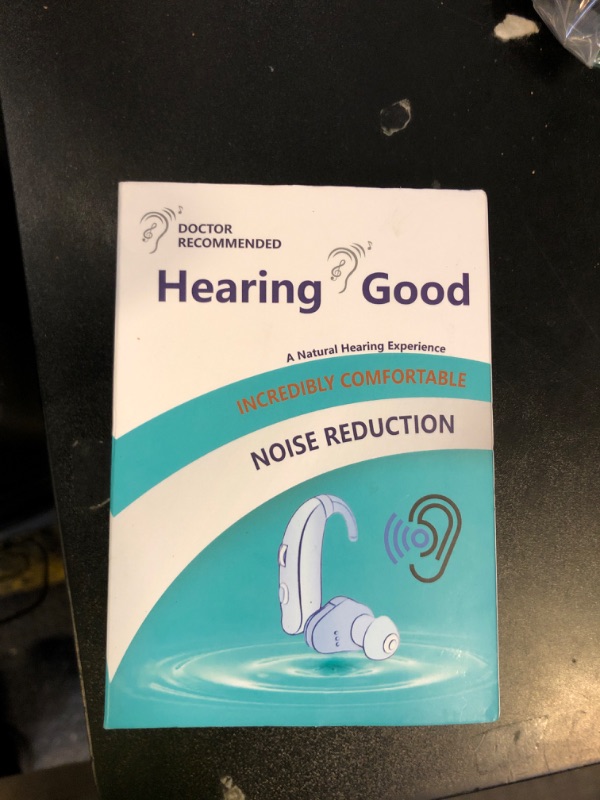 Photo 1 of Rechargeable Hearing Aids for Seniors with Hearing Loss,Digital Hearing aid with Smart Noise Reduction chip,Clear Sound Quality and Comfortable Wearing,Battery level display,Super-Mini, Auto-On/Off