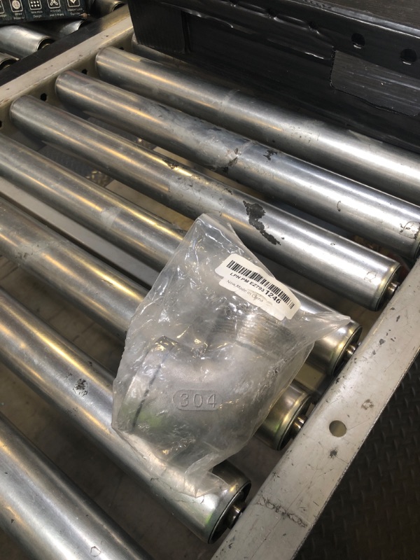 Photo 1 of Pysrych Stainless Steel 304 Cast Pipe Fitting, 90 Degree Street Elbow, 2" NPT Male x 2" NPT Female, Pack of 1