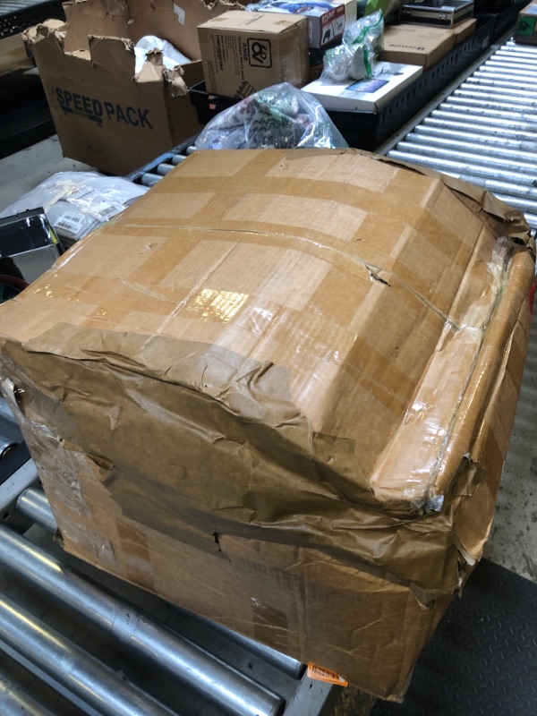 Photo 1 of elfinrm Suspension Seat Adjustable Backrest Headrest Armrest Replacement for Tractor Forklift Excavator Skid Loader