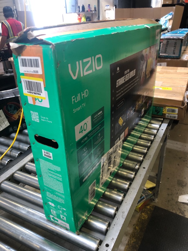 Photo 1 of VIZIO 40-inch Full HD 1080p Smart TV with DTS Virtual: X, Alexa Compatibility, Google Cast Built-in, Bluetooth Headphone Capable, (VFD40M-08 New)