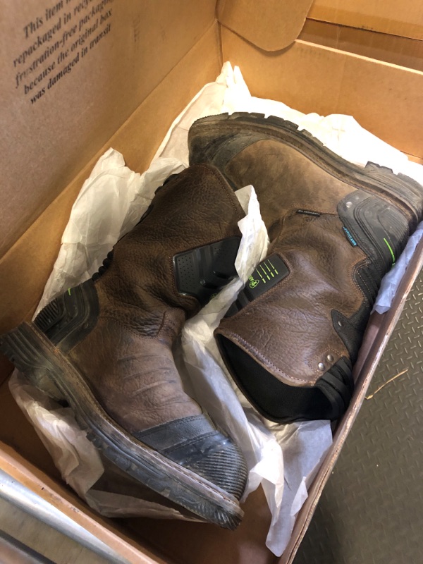 Photo 1 of ARIAT mens Catalyst Vx Waterproof Square Toe Composite Toe Work Boot, Brown, 9 Wide US