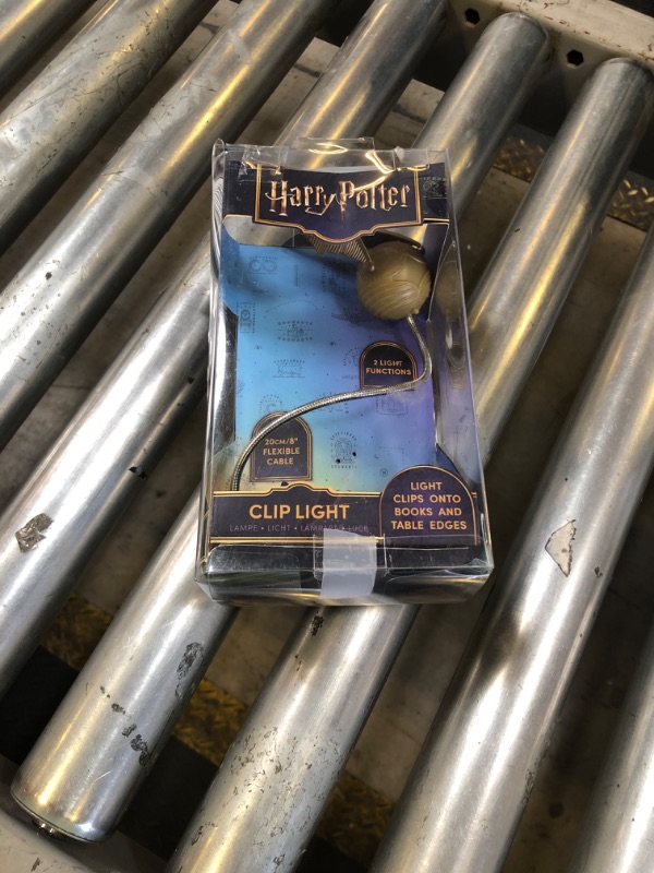 Photo 1 of Paladone Golden Snitch Lumi Clip | Convenient Harry Potter Themed Reading Light | Dual Powered by Batteries or USB, Gold