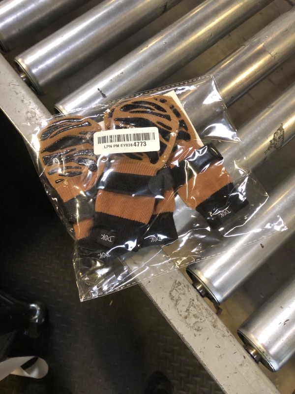 Photo 1 of DOK TigerToes Premium Non-Slip Dog Socks for Hardwood Floors - Extra-Thick Grip That Works Even When Twisted - Prevents Licking, Slipping, and Great for Dog Paw Protection (Cool Caramel, Medium)