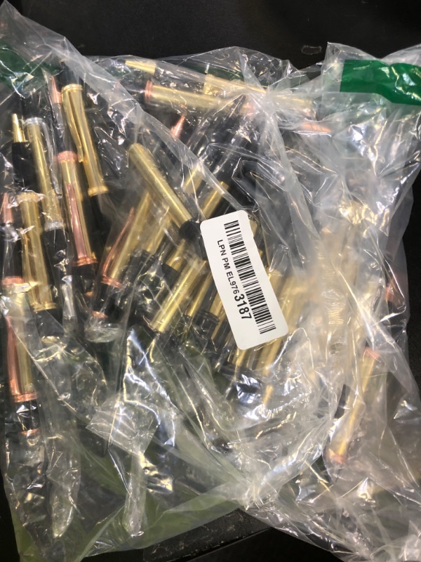 Photo 1 of Colarr 30 Pack Woodturning Pen Kit Twist Ballpoint Pen Kit with Refill Copper for DIY Classroom Supplies Teacher Student Friends Gift