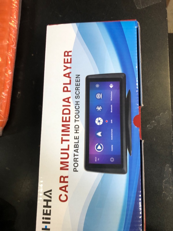 Photo 1 of Apenet Wireless CarPlay Screen with 2K Dash Cam, 8.1" Portable Touchscreen Car Stereo with CarPlay & Android Auto, 1080P Backup Camera, Voice Control, Bluetooth, Mirror Link, GPS Navigation